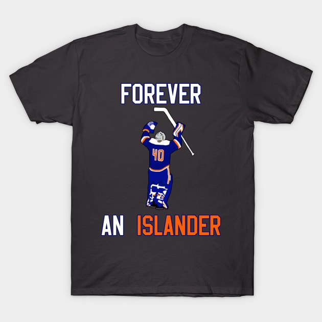 Robin Lehner Forever an Islander 4 T-Shirt by drive4five
